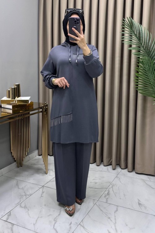 Hivda Osyho Takım Gri Gri