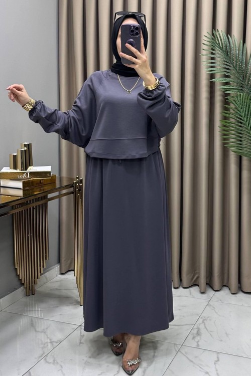 Birsel Takım Füme Füme