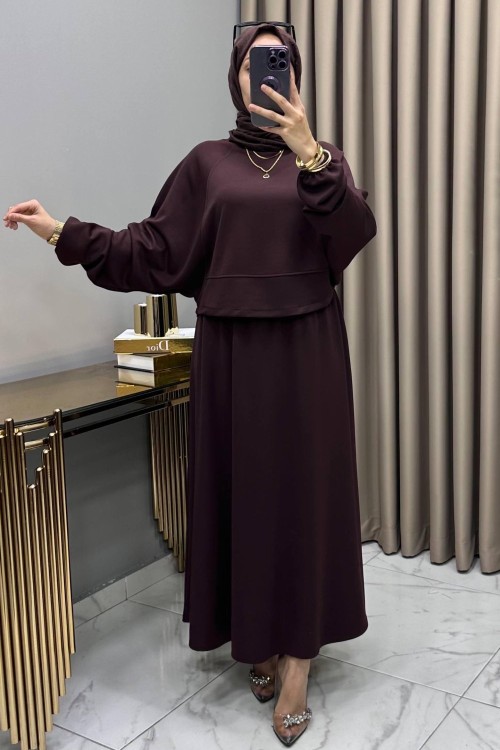 Birsel Takım Kahve Kahverengi