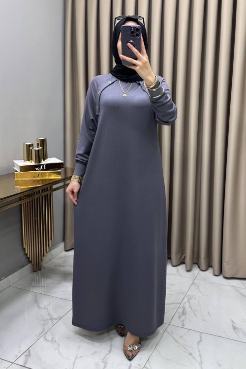 Özlem Elbise Füme  Füme