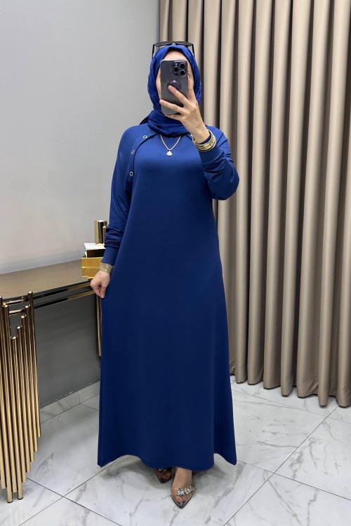 Özlem Elbise İndigo  İndigo