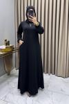 Ahsen Elbise Siyah Siyah