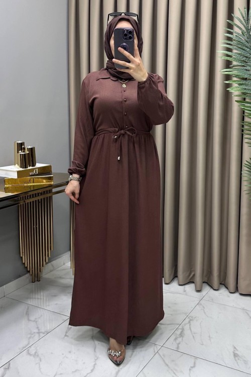 Neval Elbise Kahve Kahverengi