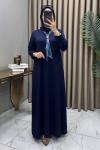 Rumeysa Elbise Lacivert  Lacivert