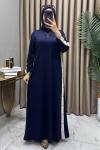 İlknur Elbise Lacivert  Lacivert