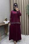 Zümra Takım Bordo Bordo