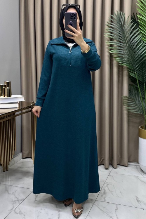 Tülin Elbise Petrol Petrol Yeşili