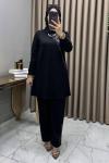 Melike Takım Siyah Siyah