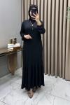 Nigar Elbise Siyah Siyah