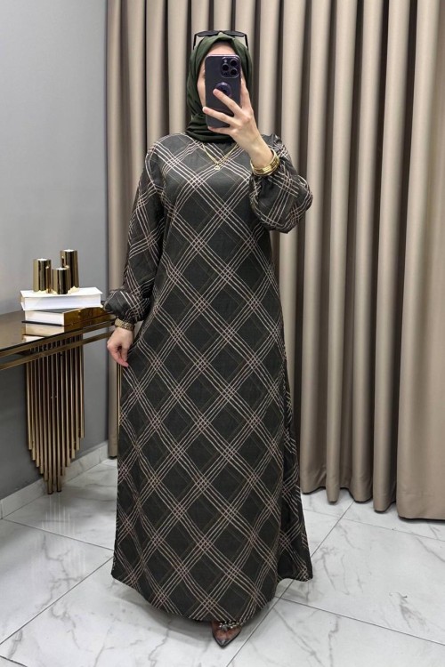 Bensu Elbise Haki Haki