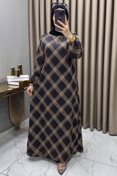 Bensu Elbise Siyah Siyah