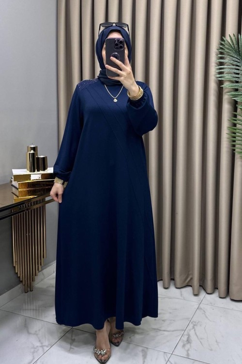 Dilan Elbise Lacivert  Lacivert