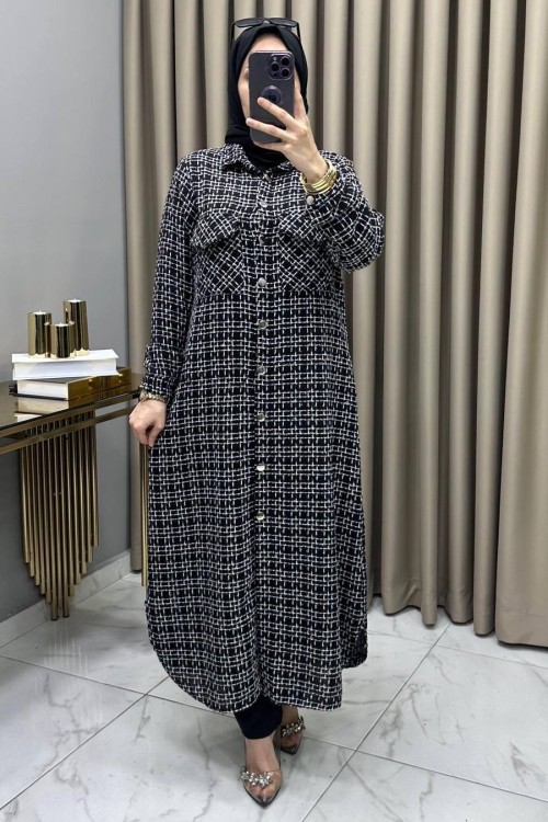 Yeliz Oduncu Şanel Kap Siyah Siyah