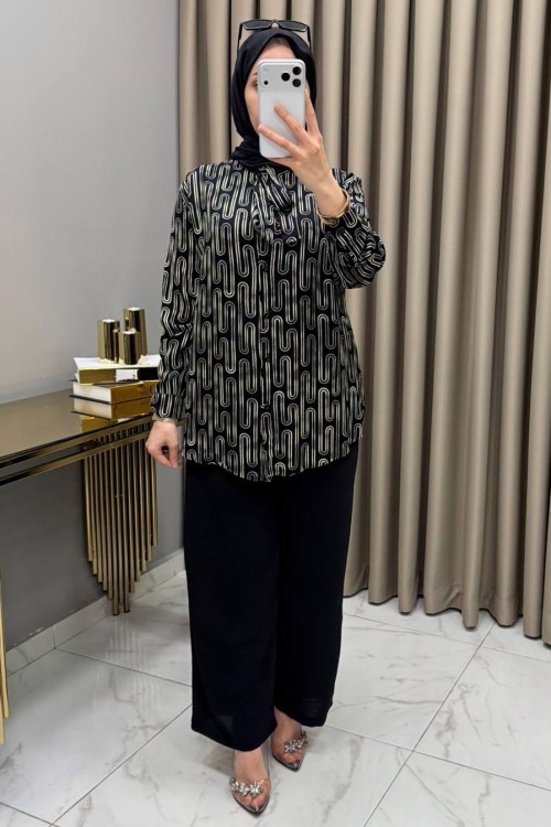 Özden Takım Siyah Siyah