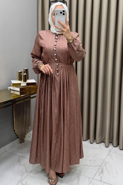 Zeyno Ferace Kahve Kahverengi