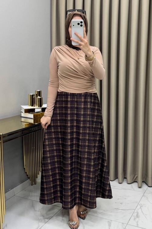 Eylem Takım Kahve Kahverengi