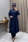Filiz Tunik Lacivert Lacivert