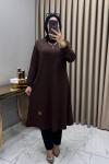 Filiz Tunik Kahve Kahverengi
