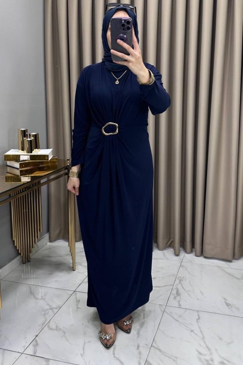 Bircan Elbise Lacivert  Lacivert