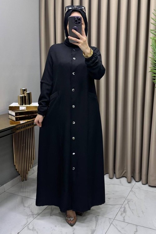 Merve Kap/Ferace Siyah Siyah