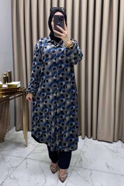 Abide Tunik İndigo İndigo