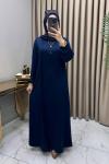 Sonay Elbise Lacivert  Lacivert