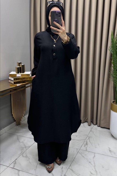 Selvi Takım Siyah  Siyah