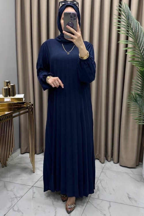 Zarife Elbise Lacivert  Lacivert