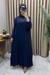 Zarife Elbise Lacivert  Lacivert