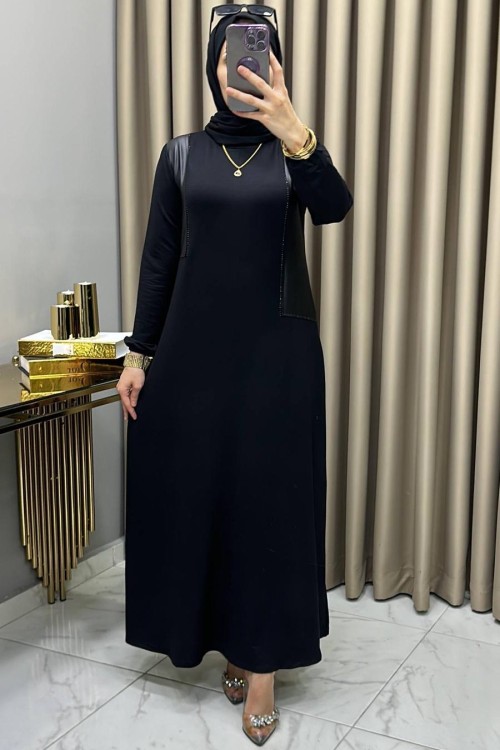 Arya Elbise Siyah Siyah