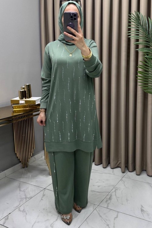 Naz Takım Mint Mint Yeşili