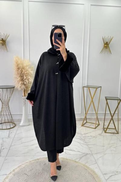 Kürklü Panço Pelerin