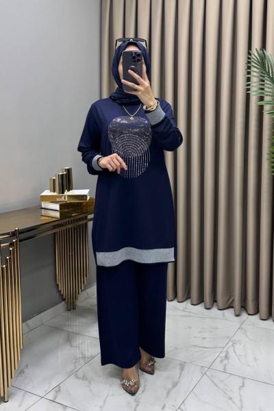 Özge Ribanalı Takım Lacivert