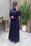 Pelin Elbise  Lacivert
