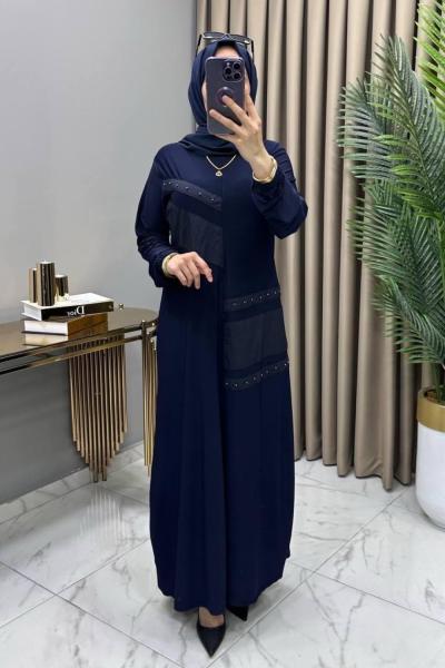 Şura Elbise Lacivert