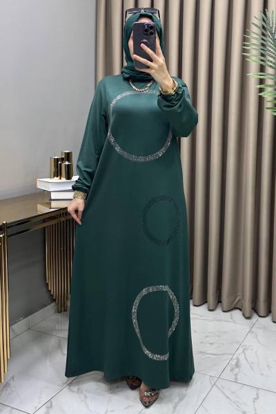 Zahide Abiye Elbise Zümrüt