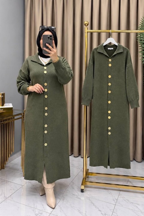 Aysima Hırka Haki Haki