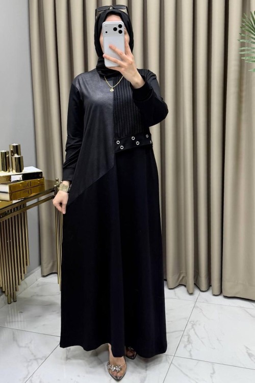 Elçin Elbise Siyah  Siyah