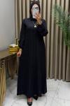 Serra Elbise Siyah Siyah