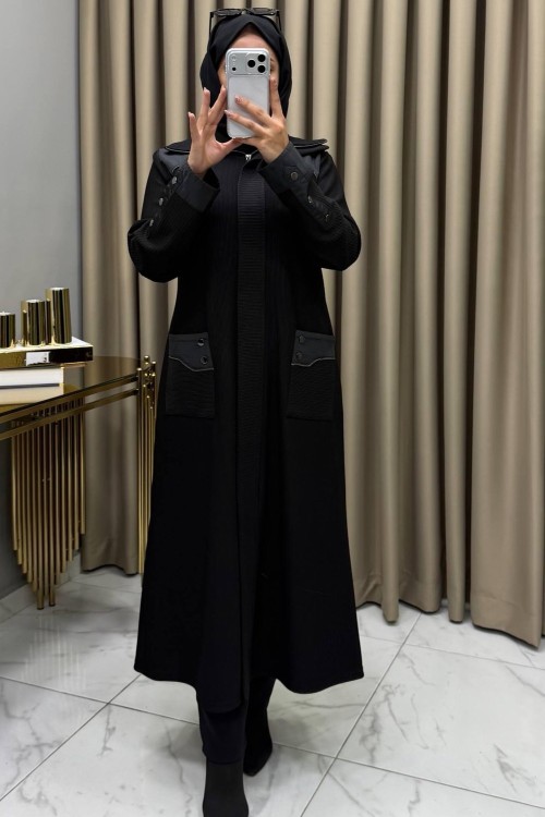 Helin Kap Siyah Siyah
