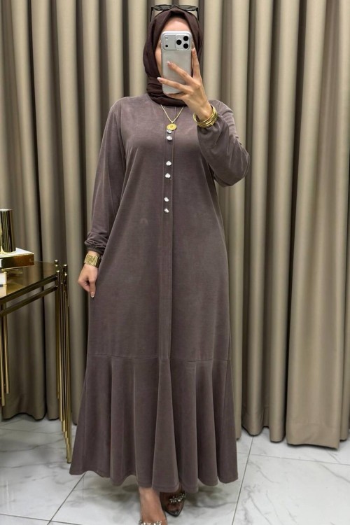 Hürrem Elbise Kahve Kahverengi