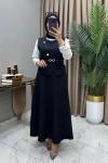 Gülce Takım Siyah Siyah