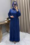 Reyhan Abiye Elbise İndigo İndigo