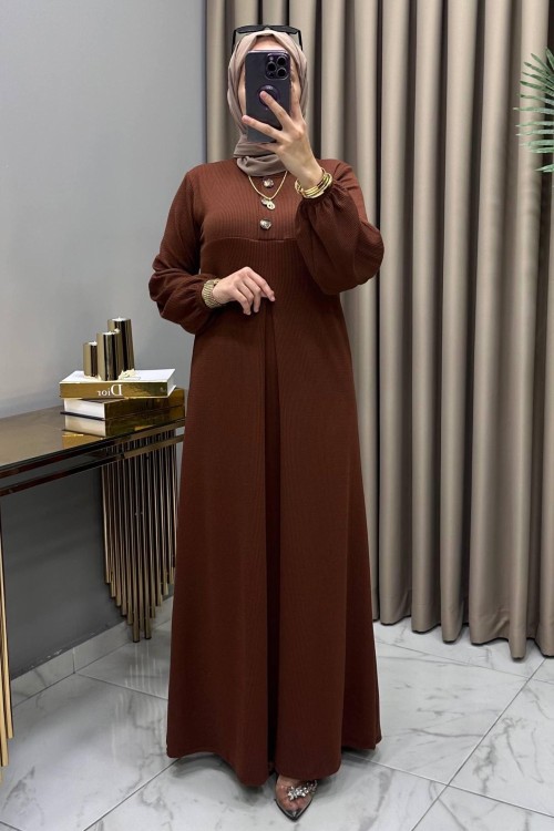 Aybüke Elbise Kiremit Kiremit Siyah