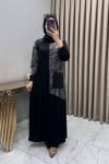 Feride Elbise Taş Taş Rengi