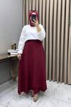 Rüya Takım Bordo Bordo