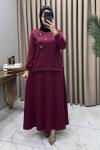 Serra Takım Bordo Bordo