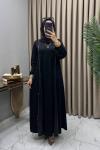 Nur Elbise Siyah  Siyah
