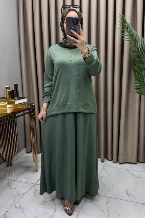 Eva Takım Mint  Mint Yeşili