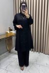 Pervin Takım Siyah  Siyah